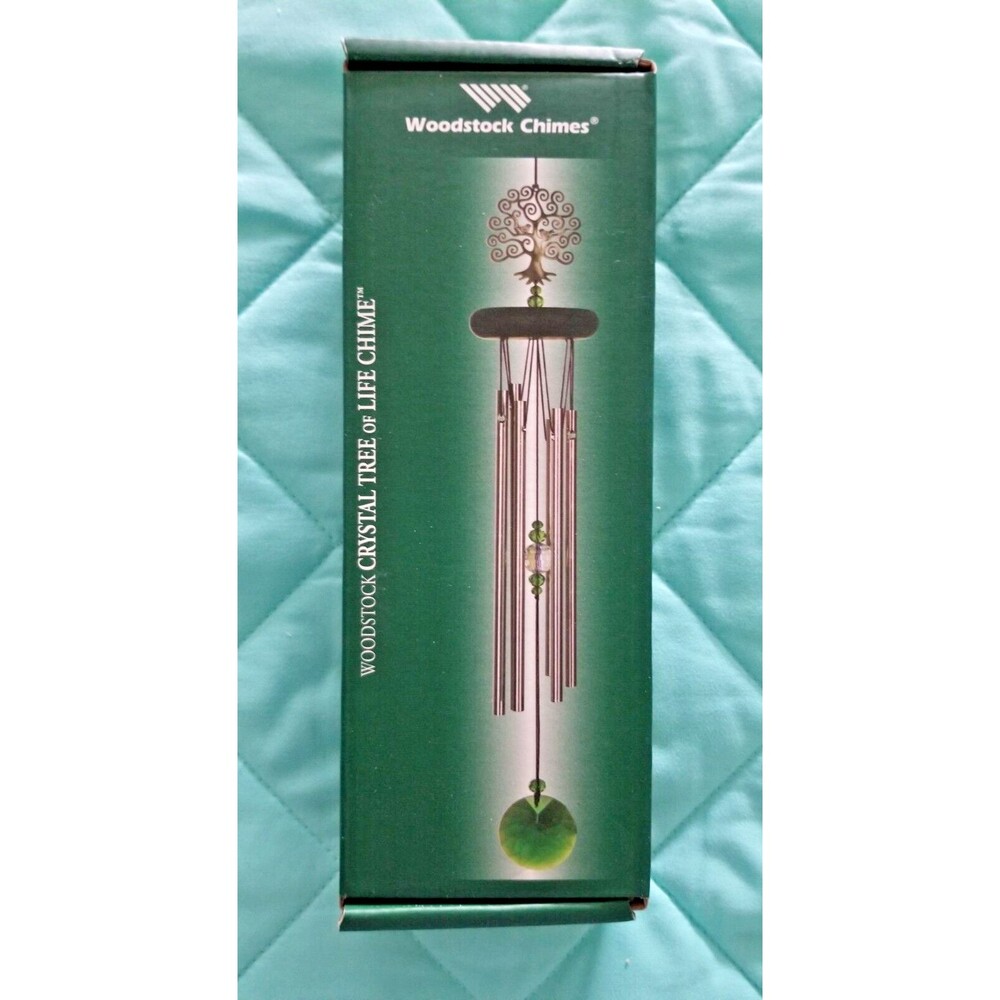 Woodstock Crystal Tree of Life Wind Chimes